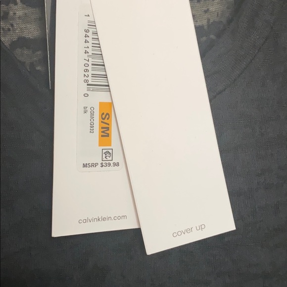 Calvin Klein NWT swim suit coverup - Picture 4 of 8